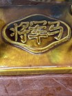 Vintage Chinese Brown Horse Statue Sculpture Statue