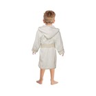 Soft Cotton Baby Bath Robe  Hooded Towel  Absorbent Pajamas 3-5t Unisex Kids