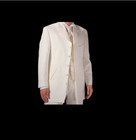 Ivory Tuxedo 5 Button Long Style Dj Coat Dinner Jacket Suit Tuxxman 