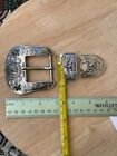 Western Buckle Set 3 Piece Cowboy Prayer Star Buckle Hebilla Vaquero 1 5