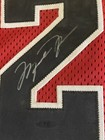 Michael Jordan Autographed Red Authentic Bulls Jersey With Uda