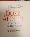 Buzz Aldrin Signed Book   Reaching For The Moon 1st Edition