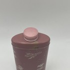 Vintage 1960s Avon  somewhere  Perfumed Talc Bath Powder Pink Tin 2 75 Oz