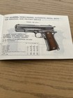 Llama Mobile -barrel Automatic Pistol Owners Manual With Parts Lists And Diagram
