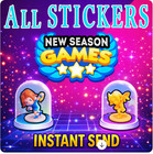  partners   All  1-6     Mogo Stickers Go For Monopoly Go    super Fast Delivery