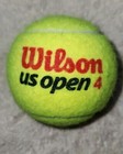 Jannik Sinner Signed Autographed Us Open 4 Tennis Ball 