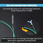Auto Sunroof Drain Cleaning Tool  78 Inch Extra Long 1 Pc  Green