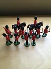 Britains Vintage 12 Foot Guards Plastic Toy Soldiers