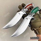 10  Full Tang Fixed Blade Knife Edc Tactical Knife Hunting Knife With Sheath