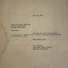 1946 Jewish Education Chicago Donation Letter  100 Oak Park Arms