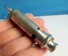 Vintage J Hudson   Co Emca City Whistle   Ctw s C T Willett Rouser Pea Whistle