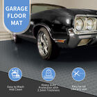 Grey Garage Floor Mat Diamond Plate Pvc Vinyl Flooring Rolls Trailer Non-slip Us