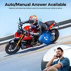 Motorcycle Helmet Headset Bluetooth 5 3 Speaker Waterproof Hands-free W  Mic New