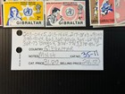 Gibraltar  nice Assortment Singles Blocks 4  Pairs  Gutter Mnh Cat  Value  31 80
