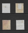 Jamaica Scott O1 - O4 Used Issues - 1890 91 Official Issues  a 