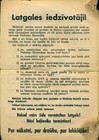 Russia Latvia Inhabitants Of Latgale Propaganda Leaflet Anti-semitism Jewish 90
