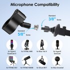Microphone Boom Arm With Desk Mount 360   Rotatable Adjustable Studio Mic Stand