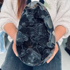 12 76lb Natural Dragon Septarian Geode Quartz Cluster Crystal Egg Healing 5800g