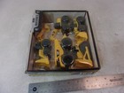 Cat Mini Machines 5 Pc Set Excavator Dump Truck Backhoe Bulldozer Wheel Loader 