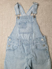 Jordache Children   s Denim Overalls Jeans Childrens Sm 6 6x Blue   White Striped