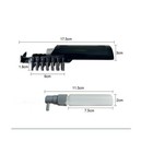 2-in-1 Golf Club Clean Brush  Groove Cleaner  Nylon Wet