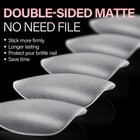 Medium Almond Nail Tips Full Cover Clear Acrylic Nail Tips