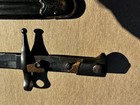 Original German Model 1871   94 Bayonet With Leather Scabbard