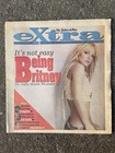 Britney Spears 2001 Extra Newspaper Rare Being Britney Music Pop Vintage