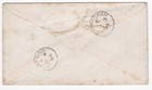 1864 Qv Fine 1d Penny Red Stamp C12 On Uppingham Cover To Stamford