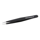 Precision Stainless Steel Point Tweezers For Eyebrows - Midnight Sky Color