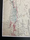 Rare Antique Map    1860    Ooak Framed   Alaska Canada Usa   Genuine Item