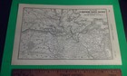 Rare 1903 Railroad Map Of The Northern Pacific Railway Routes  eastern Section 