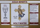 Blessed Holy Water Anointed   Blessed By Priest            Agua Bendita 8 Oz