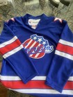 Rochester Americans Hockey Jersey  Youth L xl  Ahl  Blue  Reebok