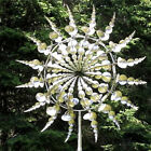Magical Wind Powered Kinetic Windmill Metal And Sculpture Spinner Garden Unique