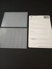 Goose Bumpz 2 Embossing Folders  Lattice  Cardmaking Scrapbooking