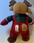 Dan Dee Collector   s Choice Moose Christmas Santa Helper Stuffed Animal Plush Toy