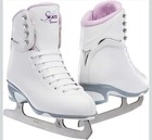 Jackson Skates Women s Ice Skates Softskate Js180 Size 8  White purple