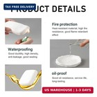 8 Pcs White Sealant Mastic Waterproof Duct Seal Repair Sealing Clay  Quick-dryin