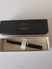Parker Im Rollerball Pen  Black Laquer Premium Gift Box Fine Point 1931658