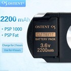 Ostent 2200mah 3 6v Lithium Ion Rechargeable Battery Pack For Psp 1000
