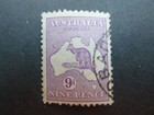   3rd wmk  Vfu Roo   Variety Kangaroo  ink Flaw N w  Sub-cliche  australia  