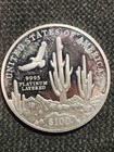 2001 W  100 1 Oz Platinum Proof Eagle High Relief Not Graded