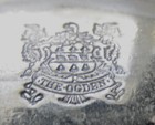 The Ogden Hotel  50 W 72nd St New York  Ny Silver Plate Restaurant Sugar Bowl