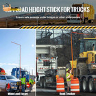 15 Ft Height Stick For Semi Trucks  Telesopic Load Height Measuring Sticks With
