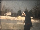 Concord Country Club 1957 New York Skiing 8mm Film Reel Home Movie