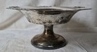Vintage Silver Plated Pedestal Serving Bowl  10 5  Victorian Style  Antique Bowl