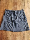 Athleta Hit The Trail Navy-gray Skort 10