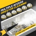 Pressurized Handheld Steam Cleaner With 10pcs Accessories   Safety Lock  Multi-p