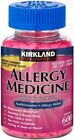 Kirkland Signature Allergy Relief Medicine 25mg 600 Tablets Compare To Benadryl